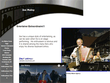 Tablet Screenshot of joemaloy.com